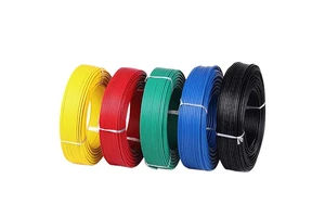 Single Core Automotive Wire FLR5Y 0.35mm 0.5mm 0.75mm 1.5 mm Thin Wall Heat Resistance FLR5Y PTFE Cable Wire for Car Use