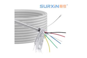 High Quality Multicore Sensor Cable 24awg Double Shield Tinned Copper Conductor Cable 24AWG Load Cell Sensor Cable