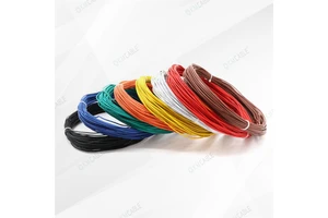 0.5mm 1.0mm FLR5Y Silver Nickel Plated Copper PTFE Single Core Automotive Cable for Instrument Panel Circuit FLR5Y Vehicle Wire
