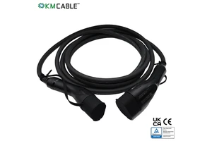 Durable and Safety 22KW 32a Ev Charging Cable Type 2 to Type 2 Custom 3 Phase Certified by TUV