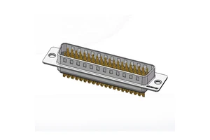 Best Selling DB Sub 78 Pin D Type Connector High Density Solder Male 2A Brass Contact for Wire Connections Assembled PCB Cable