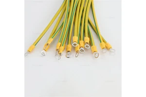 2.5mm 4mm 6mm Yellow Green Ground Cable M8 M6 Photovoltaic Ground Cable DC Earth Jumper