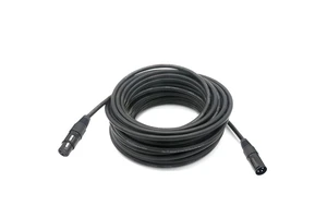 IP65 Rated DMX Lighting Control Cable 3 Pin 22awg Male to Female Copper DMX512 Cable for Stage