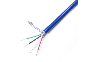 4*0.2 4*0.2 4*0.75mm2 Tinned Copper Braid Flexible Shielded Control Cable for Weighing Equipment