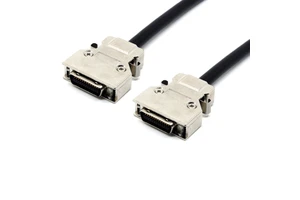 HPCN 26Pin Male to Male Cable Assembly Zinc Hood Spring Latch Type,SCSI 26Pin Cable,MDR 26Pin Male Cable,L=1M