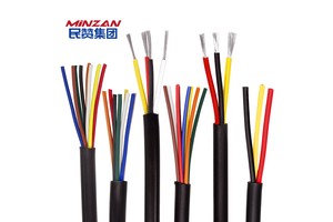 2/3/4/5/6/7/8 Core AWM2464 Unshielded Sensor Wires 2464 18awg 20awg 22awg 24awg 26awg 28awg Cables Multic Core Cable