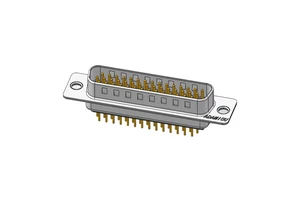 Male D-Type Connector Printer Straight Pin Stamped Contacts with DSUD Hole Plug DB 44 Pin Premium Quality Connectors