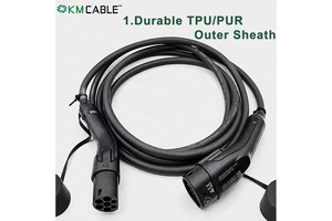 EV Charging Cable Type 2 22kW 32A 5m IEC 62196-2 Mode 3, in Stock Bulk Supply, CE TUV for Wholesale Resellers