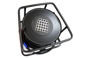 Audio Snake Cable Wire Reel 16\24\32\40 Channel Male to Female 100 Feet 30m XLR Stage Cable Reel
