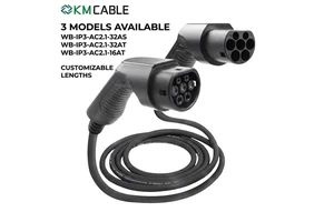 New Type 2 Portable EV Charging Cable 16A 11kW Adjustable IP54/IP67 Protection TPU Sheath CE Certified Retail Packed Wholesale