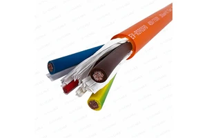 IEC62893 EN50620 EV Combined Power and Data Cable 20A 32A 48A 63A AC EV Charger Installation Wire for EV Charger