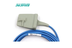Wholesale Price Wire Electric Highly Durable Re-usable Sensor Connection Cable 8pin Spo2 Extension Cable