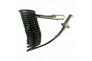 SAE J2863 7-pin Round Blade Connector SAE J560 Heavy Duty Vehicles ISO 1185 7 Pin Trailer Connector Cable