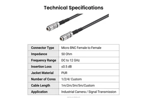 Factory 50Ohm TNC Male RG174 RG58 LMR195 LMR200 LMR240 RF Coax Cable Various RG Series and LMR Series High Quality RF Adapters