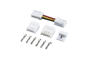 Sensor Cable Assembly, Color Coded, for Home Appliance, Bare Copper, Screw Terminal Block, High Temperature, 0.3m