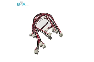 3Pin Micro Terminal Wiring Harness UL1007 24AWG Red/Black 3-Core PVC Cable For LED Module & Smart Home System