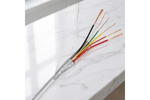 CCA Conductor Alarm Signal Control Cable 6 Conductors Shielded PVC Insulation PVC Jacket Install Cable Q/YJLD01.01-2023 Standard