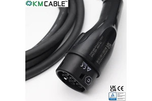 TUV & UKCA Safety Ev Charging Cable Type 2 to Type 2 22KW 32A 3 Phrase Low TCO IK10