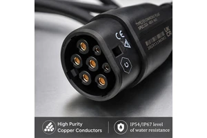 Wholesale Type 2 EV Charging Cable 22kW 3 Phase 32A Complete Certifications Support Custom Length for EV Distributor Partners