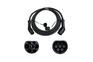 Premium Quality TPU Jacket 22kW Type 2 to Type 2 EV Charging Cable 32A 3 Phase Durable H07BZ5-F  Charging Lead with Carry Bag