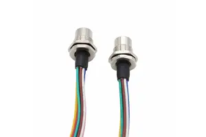 Custom IP67 Waterproof Industrial 3pin 4Pin 6pin 8pin Male Female M12 M8 Sensor Circular Wire Harness Cable Assembly