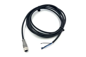 YZCONN Factory OEM Custom Waterproof M8 M12 Male Female 3 4 5 8 12 Pin Sensor Connector Extension Cable Assembly