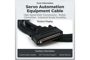 SCSI SDR 26pin to SDR 26pin PVC Insulated Camera Link Cable Machine Vision Electronic Wiring Harness