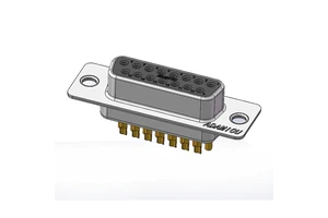 Factory Computer Monitor Screen VGA Connector Copper DB 15 Pin D-Sub Female Solder Type Screw