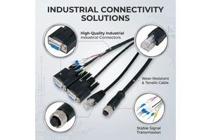 Industrial Connectivity Solutions D-SUB RJ45M12 Combo Connector Wire Wear Resistant Tensile Industrial Signal Transmission Cable