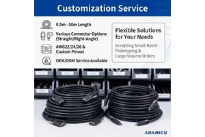 26-Pin Plug Camera Link Cable SDR-SDR Straight Cable for Communication