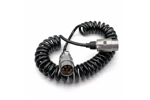 Trailer Spiral Connector Cable 7-core Power Electrical 7-Way Cord for RV Caravan