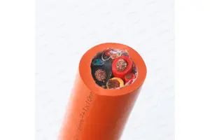 E Mobilty Charging Electrical Cable 1200V DC Halogen Free UV Oil Resistance EV Charge Connecting Cable