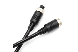 Weatherproof M12 M8 2pin 3pin 4pin 5pin 8pin Male Female Connector Cable for Led Video Audio
