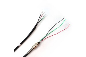 Original Sensor Cable Socket 4 Pin M8 Ke 2050 Triaxial Torque Load Cell Cable CZJYVP 6-4*0.2mm2 SURXIN Brand