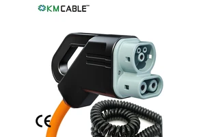 Customized 180kw CSS 2 Charging Cable 200A Compatible with 22kw Type 2 EV Charging Cable  for EV Fast Charging Station