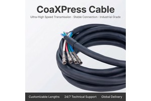 CoaXPress Industrial Data Cable DIN to DIN & BNC to BNC PVC Insulated Copper Conductor Factory Outlet Wiring Harness