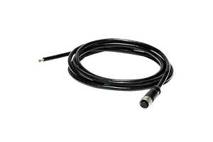 Industrial M12 5 Pin Male to Female Aviation Sensor Connector 5m Electrical PVC Cable for Automation Device Profibus