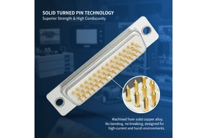 High Quality SPCC Housing D-SUB 26 Pin HDB Solder Type Female Connector for PCB and Cable Applications