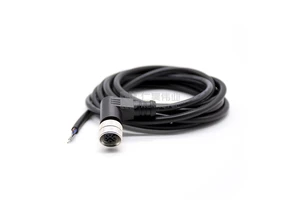 M12 Sensor Connector Cable Single Head M12 4 Pin Aviation Cable
