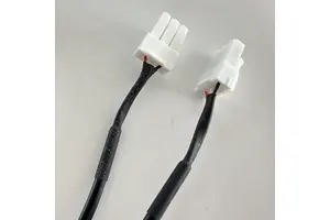 Custom Electronic Temperature Sensor PCB Harness Cable Assembly Tinned Copper Conductor 12V 1 Meter PTFE/PVC Jacket Adapter