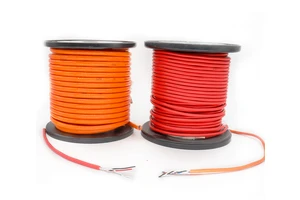 FPLR Fire Alarm Cable 2 Conductor 14/2 18/2 16/2 Awg Fire Resistant Fireproof Shield Cable Wire