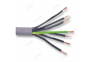 High Flexible TRVV TRVVP RVV 300/500V Multicore PVC Sheath Robot Servo Power Cable 0.5mm2 Power Control Wire Drag Chain Cable