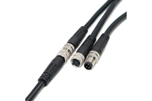 M8 4pin male to female waterproof sensor cable