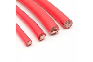 Battery Cable 2awg 4awg 6awg 1/0 2/0 America Style Dc Single Core Power Cable
