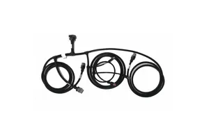 Custom OEM Car Bike Battery Charger Control Main Canbus Cable Harness DB9 DB15 Connector