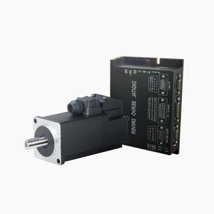 PrimoPal Mill Machine Servo Motor 40mm 50W 100W 5kg 10kg Flange Reductor Kit Plc Controller Servo Motor