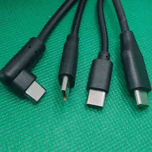 USB3.0-3.2 Type-C High-Speed Data Cable PVC Jacket Foil Shielding 20Gbps Streaming Transmission 60W Tinned Scanner Camera