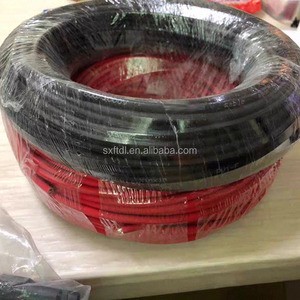 Photovoltaic Solar Dc Cable 8mm2 6mm2 Wire Cable Solar System Copper