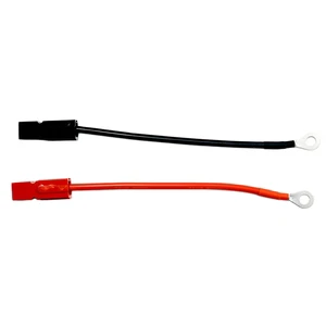 Red Black Battery Cable with Fuse Holder & Ring Terminals for Car Solar UPS 12V 24V Power Lead Kit