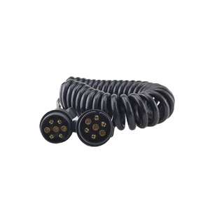 High Quality 7 Core Trailer Protection Spiral Power Cable